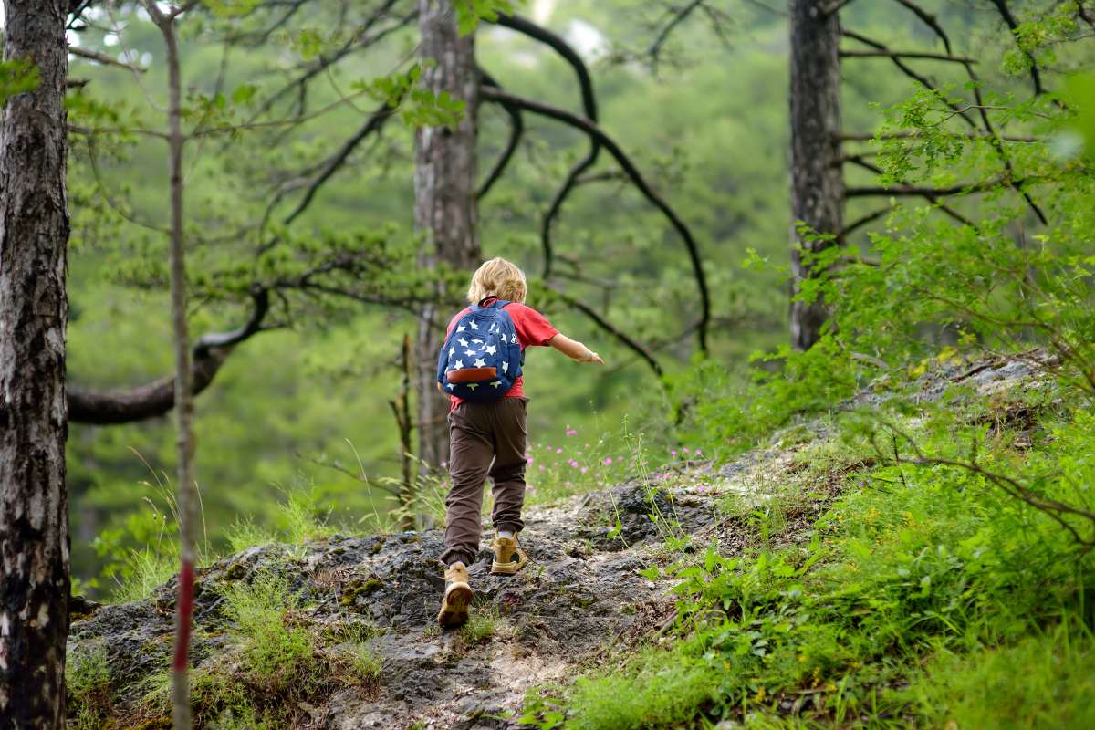 Beskid Niski z dzieckiem